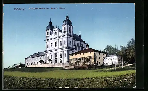 AK Salzburg, Wallfahrtskirche Maria Plain