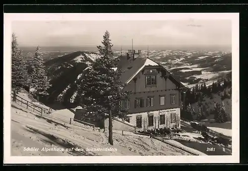 AK Schottwien, Schüler Alpenhaus auf dem Sonnwendstein