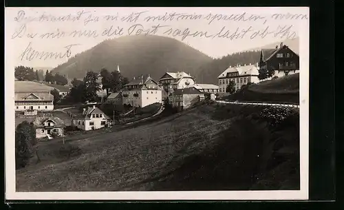 AK Puchenstuben, Totalansicht der Ortschaft