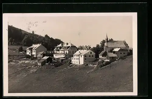 AK Puchenstuben, Totalansicht der Ortschaft