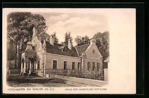 AK Kirchberg am Walde, Haus der Hamerling-Stiftung