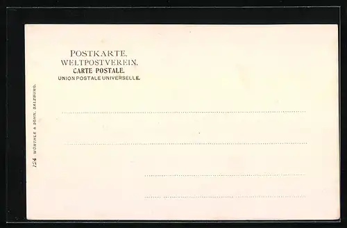 AK Golling, Ortsansicht mit See