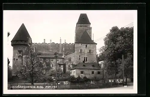 AK Heidenreichstein, Ansicht vom Schloss