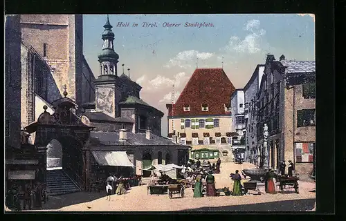 AK Hall, oberer Stadtplatz