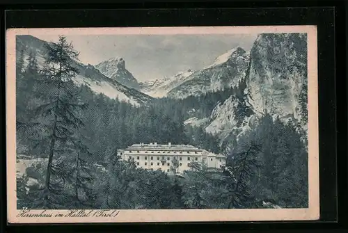 AK Absam, Herrenhaus im Halltal