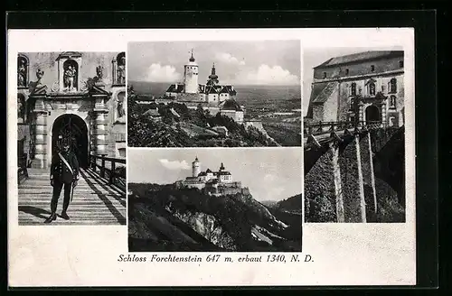 AK Forchtenstein, Ansichten von Schloss Forchtenstein
