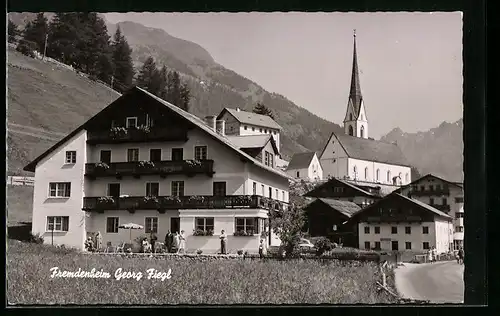 AK Sölden, Fremdenheim Georg Fiegl