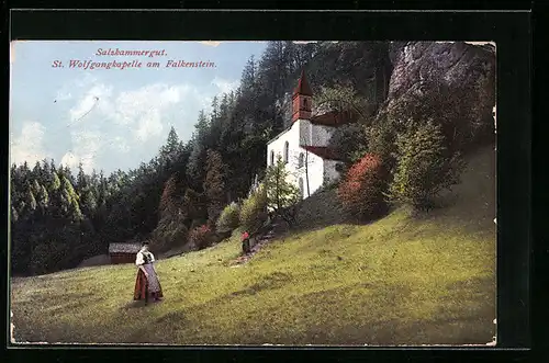 AK St. Wolfgang /Salzkammergut, St. Wolfgang am Falkenstein