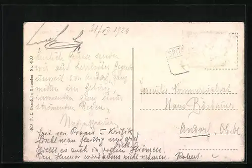 AK Spital am Pyhrn, Ortsansicht mit Bosruck und Pyhrbahn