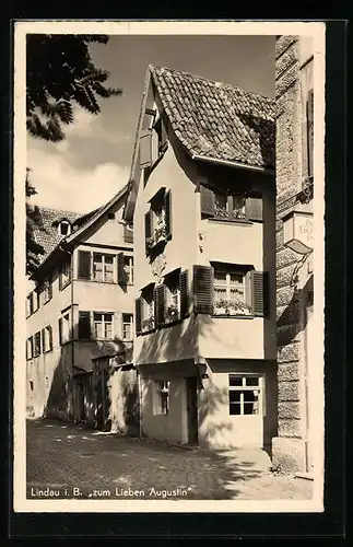 AK Lindau /Bodensee, Gasthaus zum Lieben Augustin