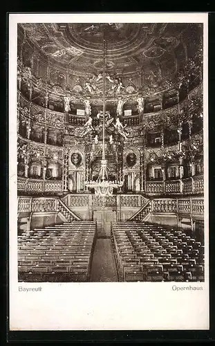 AK Bayreuth, das Opernhaus von innen