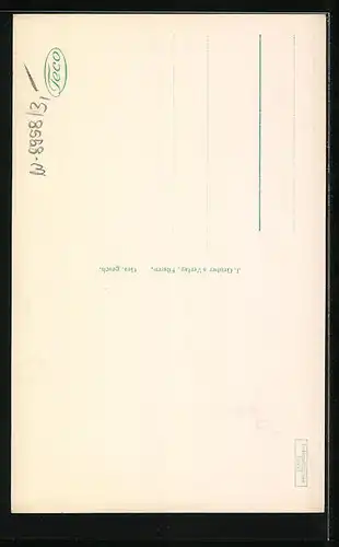 AK Füssen, Innenansicht der Kirche Mariahilf