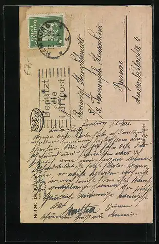 Ölgemälde-Imitations-AK Degi Nr. 1045: Der Kavalier