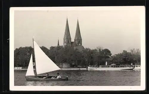 AK Landpoststempel Radensleben über Neuruppin