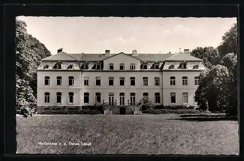 AK Landpoststempel Weissenhaus über Lütjenburg (Ostholst.)