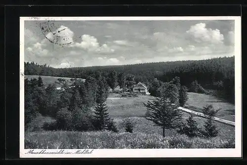 AK Landpoststempel Weissenborn über Bad Klosterlausnitz (Thüring.)