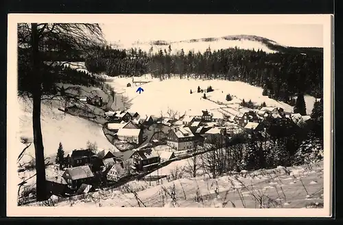 AK Landpoststempel Vesser Kr. Ilmenau