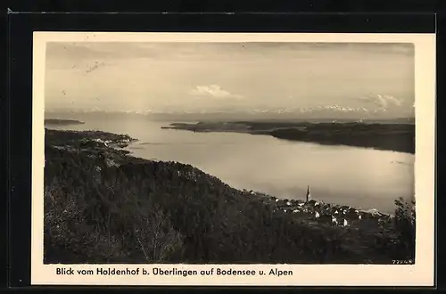 AK Landpoststempel Bonndorf über Überlingen (Bodensee)