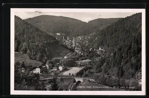 AK Landpoststempel Erdmannsweiler über Villingen (Schwarzwald)