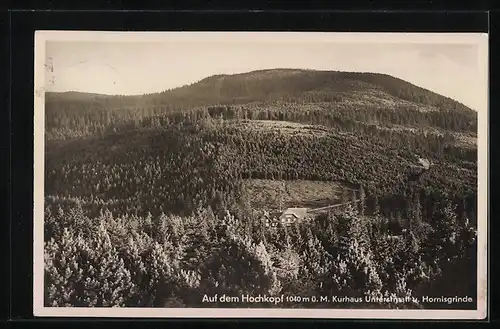 AK Landpoststempel Unterstmatt über Bühl (Baden)