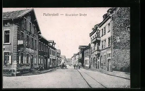 AK Mutterstadt, Neustädter-Strasse