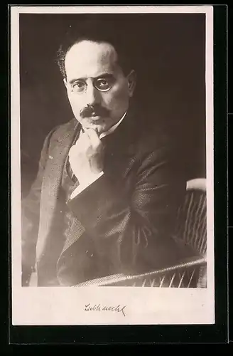 AK Portrait des Politikers Karl Liebknecht