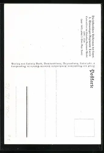 Künstler-AK Anton Hoffmann - München: Hist. Uniformen des bayer. 2. Chevauleger-Reg. Taxis, Cuirassier 1691-1706