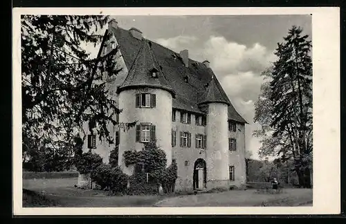 AK Waldmannshausen /Kr. Limburg, Burg Waldmannshausen