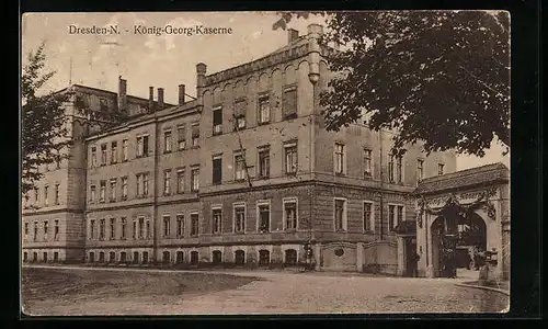 AK Dresden-N., König-Georg-Kaserne