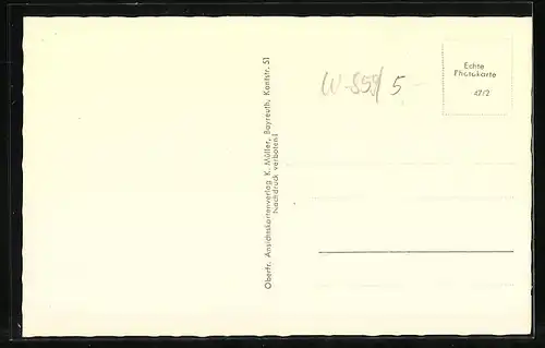 AK Arzberg /Ofr., Partie am Kriegerdenkmal