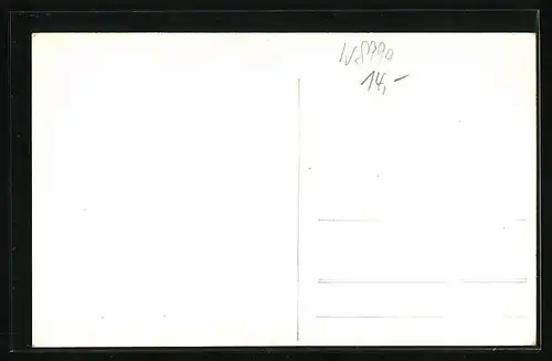 AK Schlachters i. B., Nebenzimmer im Gasthof zur Post