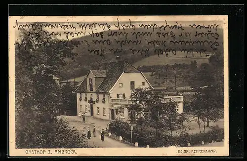 AK Ambrock i. W., Gasthof z. Ambrock, Inh.: Heinr. Kehrenkamp