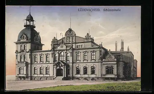 AK Lüdenscheid, Ansicht der Schützenhalle