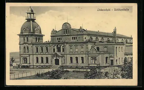 AK Lüdenscheid, Ansicht der Schützenhalle