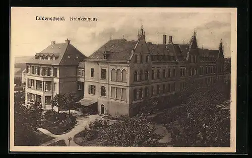 AK Lüdenscheid, Ansicht des Krankenhauses