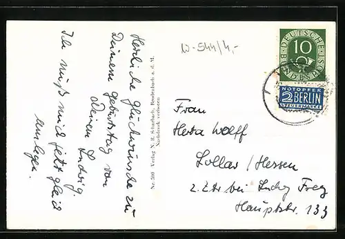 AK Hatzenport a. d. Mosel, Ortsansicht mit alter Kirche