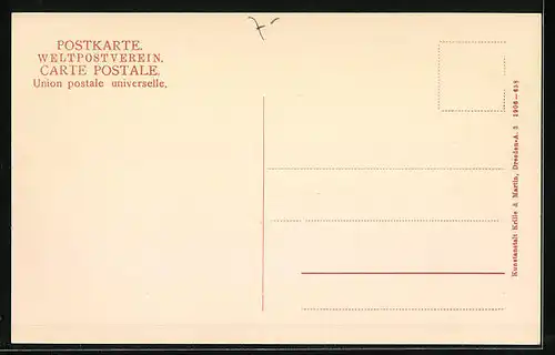 AK Königstein /Sächs. Schweiz, Stadt und Festung