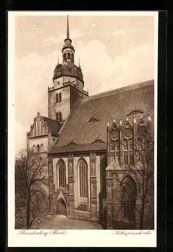 AK Brandenburg /Havel, Blick auf die Katharinenkirche