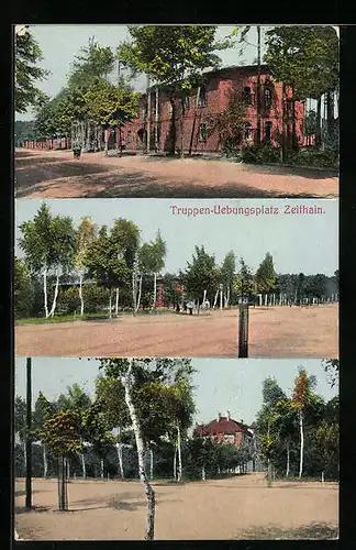 AK Zeithain, Truppenübungsplatz mit Birken