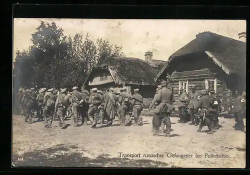 AK Polinitschizi, Transport russischer Gefangener