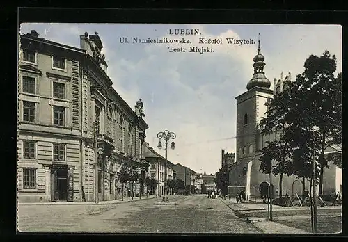 AK Lublin, Ul. Namiestnikowska, Teatr Miejski