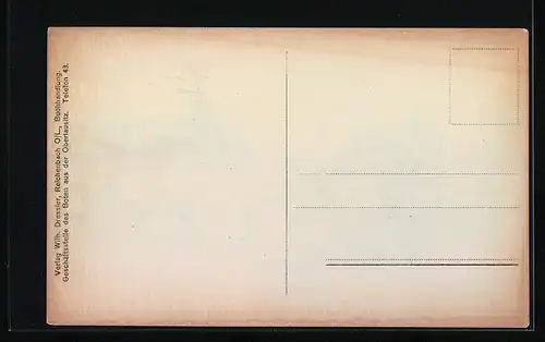 AK Reichenbach O/L., Schloss Mengelsdorf