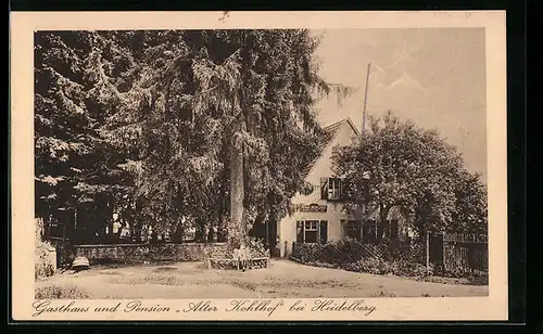 AK Heidelberg, Gasthaus-Pension Alter Kohlhof E. Klöpper