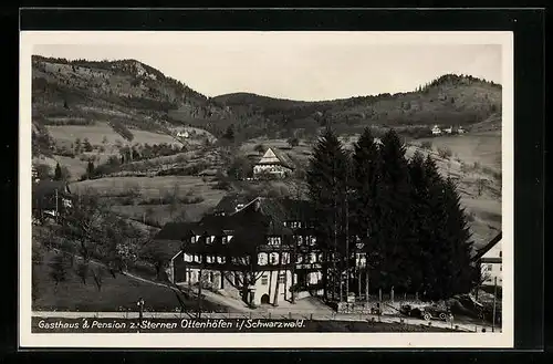 AK Ottenhöfen i. Schwarzwald, Gasthaus u. Pension z. Sternen