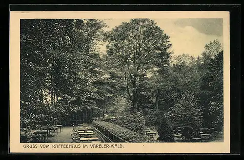 AK Varel, Gasthof Kaffeehaus im Vareler Wald