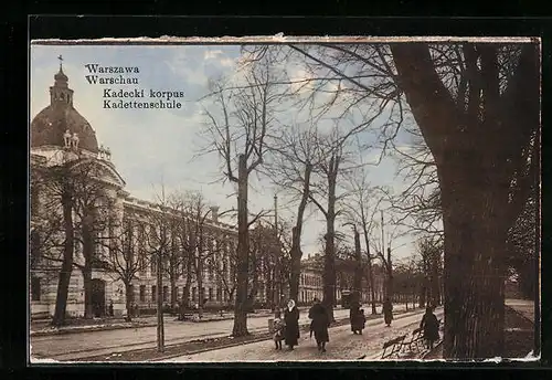AK Warszawa, Kadecki korpus, Kadettenschule
