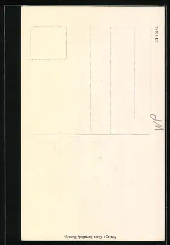 AK Danzig, Artushof mit Brunnen