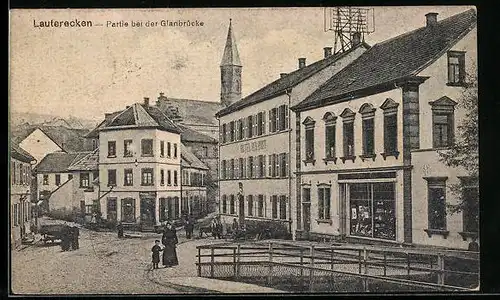AK Lauterecken, Partie bei der Glanbrücke