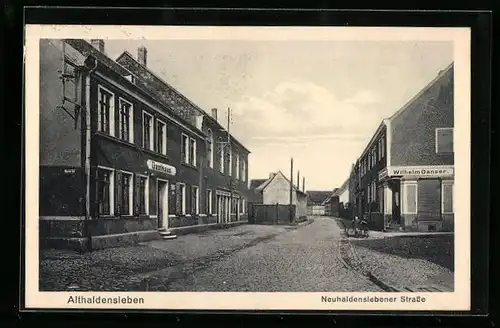 AK Althaldensleben, Neuhaldenslebener Strasse