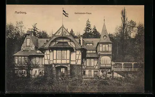 AK Marburg, Germanen-Haus, Verbindungshaus